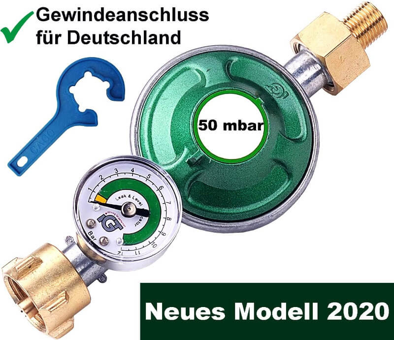 Gasdruckregler 50 mbar