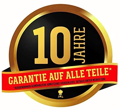 Weber 10 Jahre Garantie