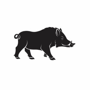 Logo vom Wildschwein